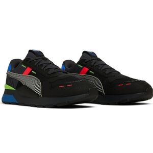 RS 2.0 Dazed 'Black Multi'  Puma Black Sneakers with Red and Blue Accents